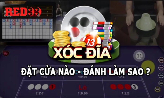 Cách chơi game xóc đĩa đổi thưởng tại nhà cái Red88 